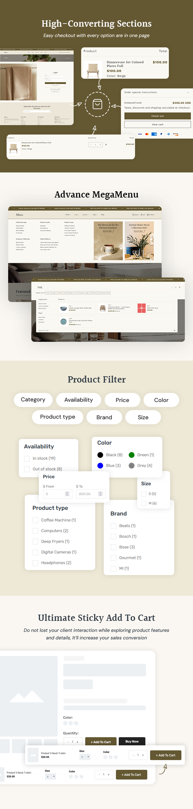KraftiArt - Furniture, Art & Crafts Shopify Theme
