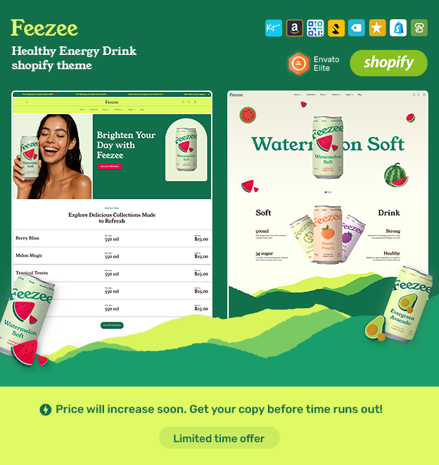 Feezee - Food and Beverage Shopify Playful Theme