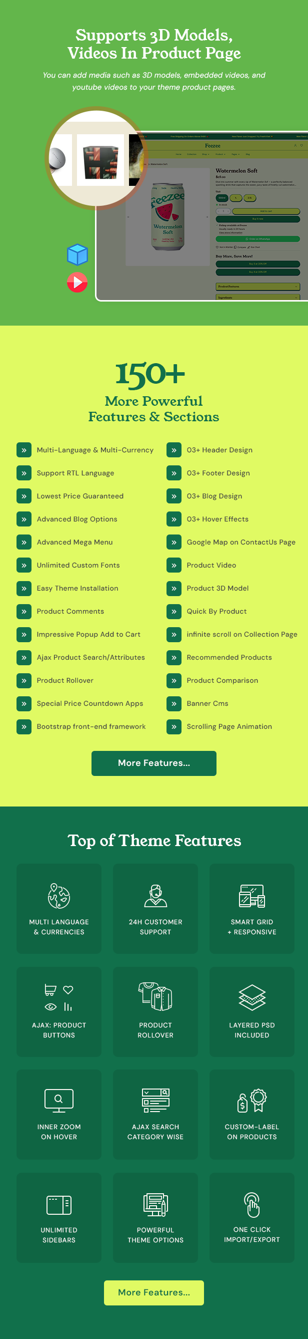 Feezee - Food and Beverage Shopify Playful Theme
