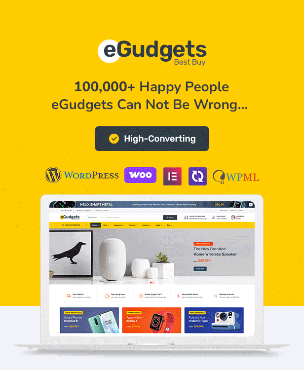 eGudgets - Multipurpose WooCommerce Theme (Multi-vendor & Marketplace Compatibility)