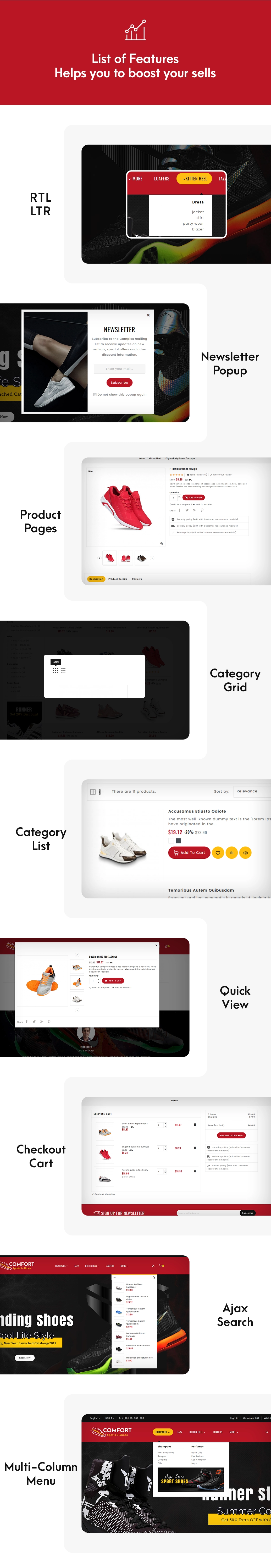 theme features