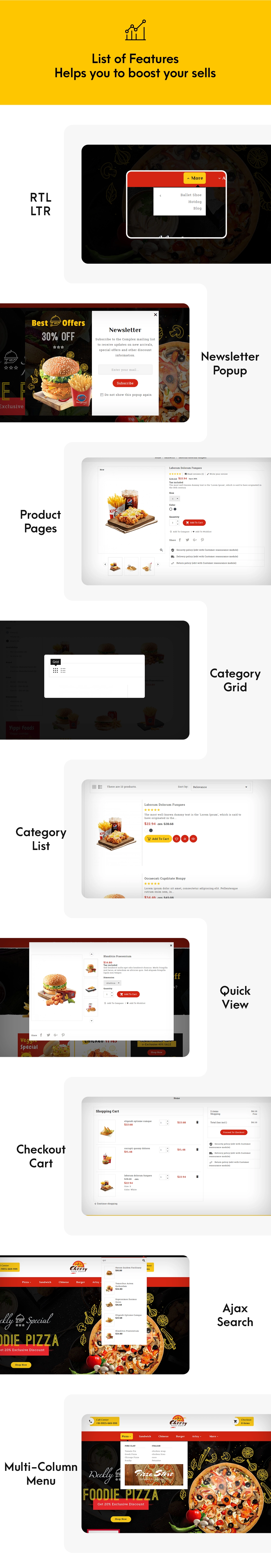 theme features
