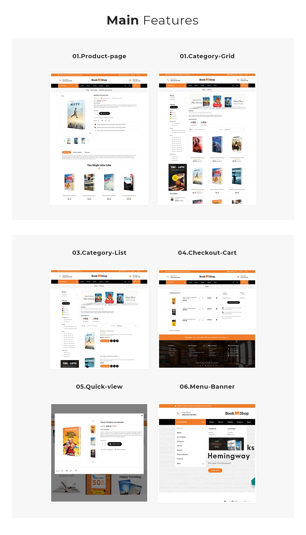 theme features